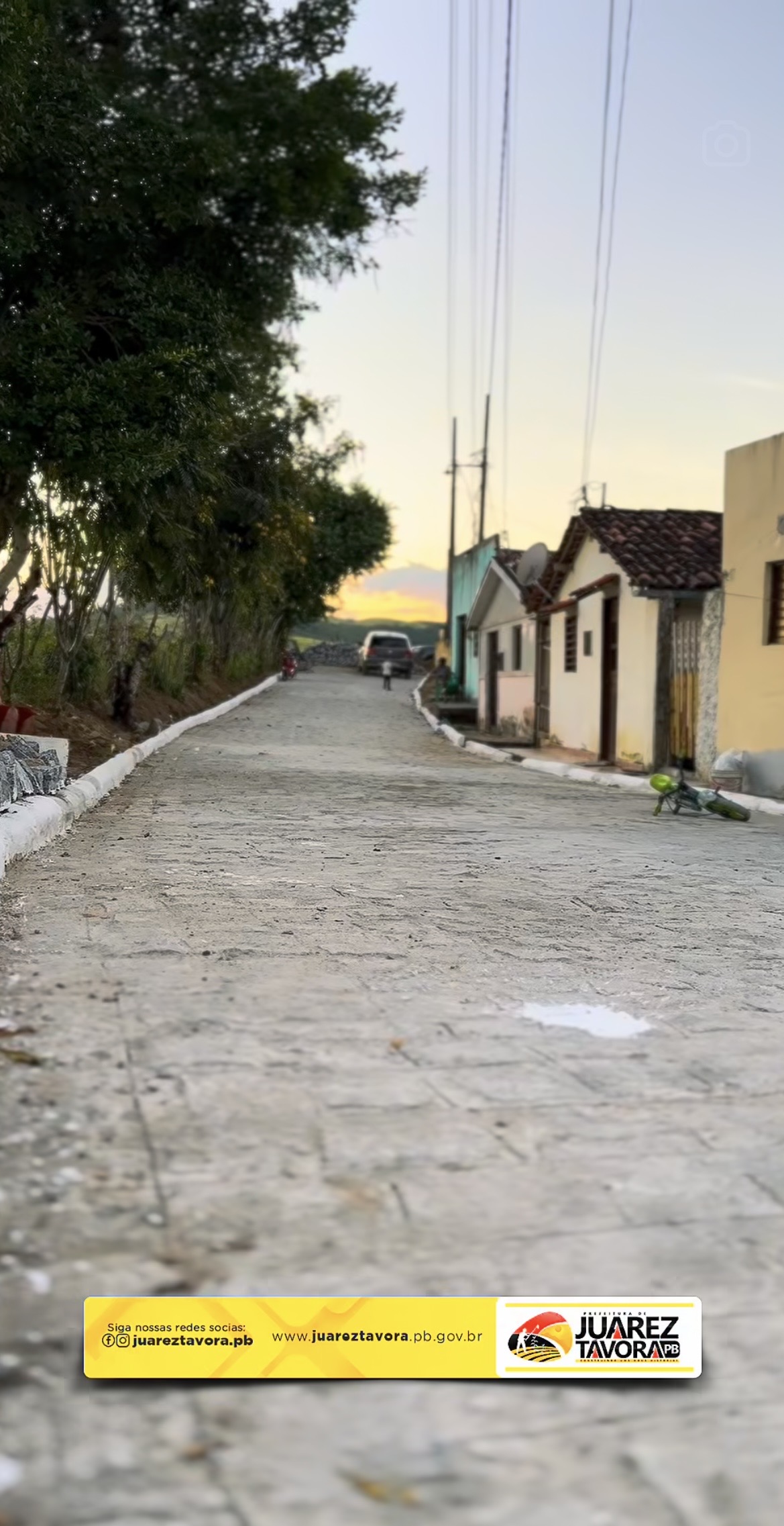 Conjunto Novo Horizonte tem última rua pavimentada entregue à população