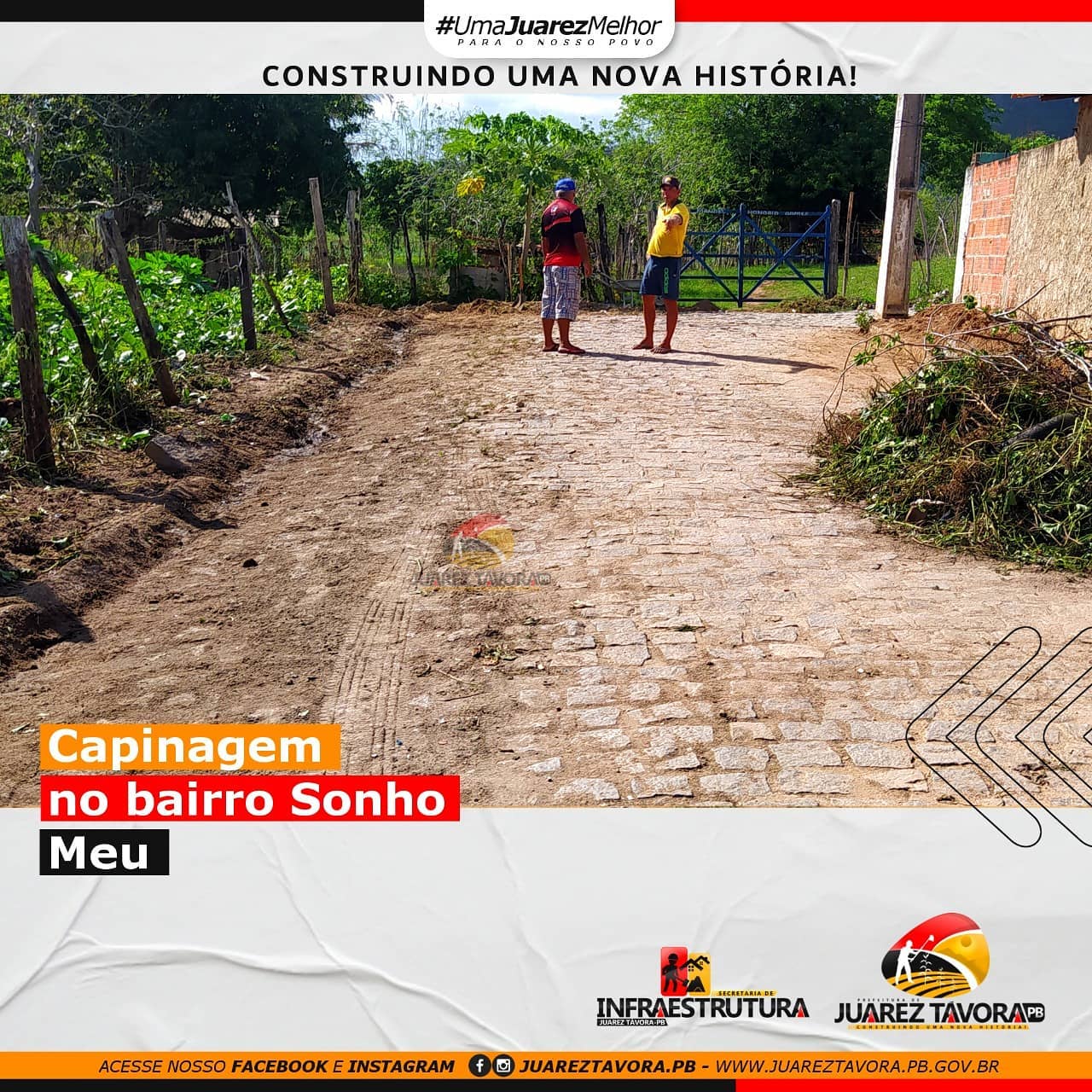 Capinagem no Conjunto Sonho Meu.