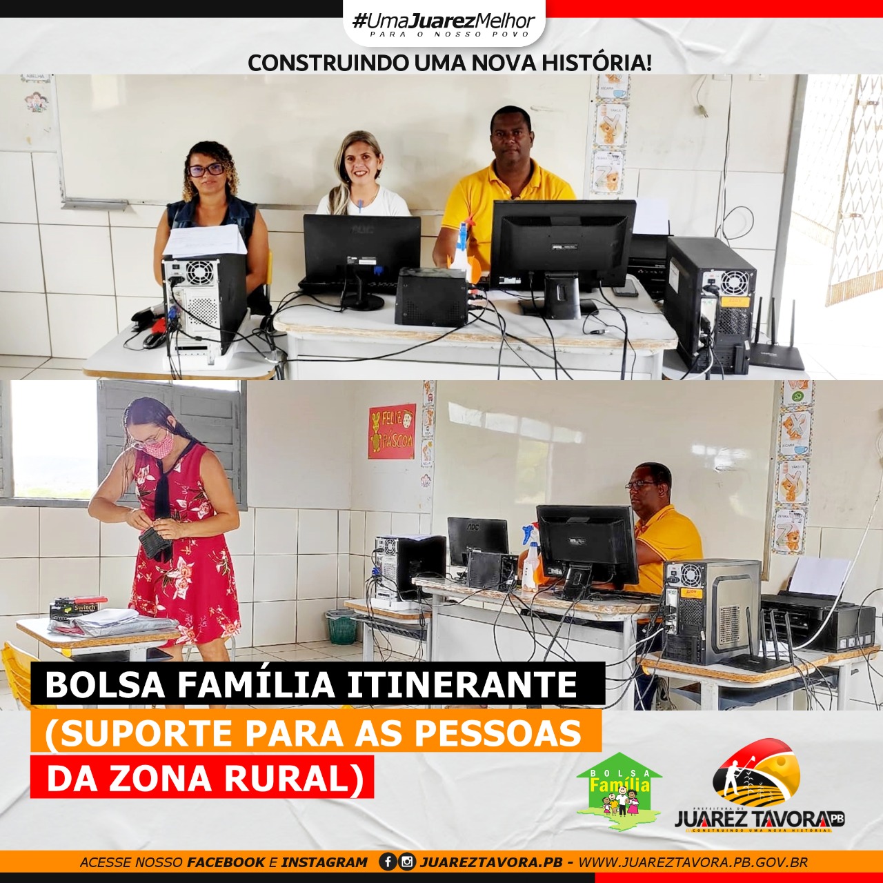 JUAREZ TÁVORA: Bolsa Família Itinerante para Zona Rural