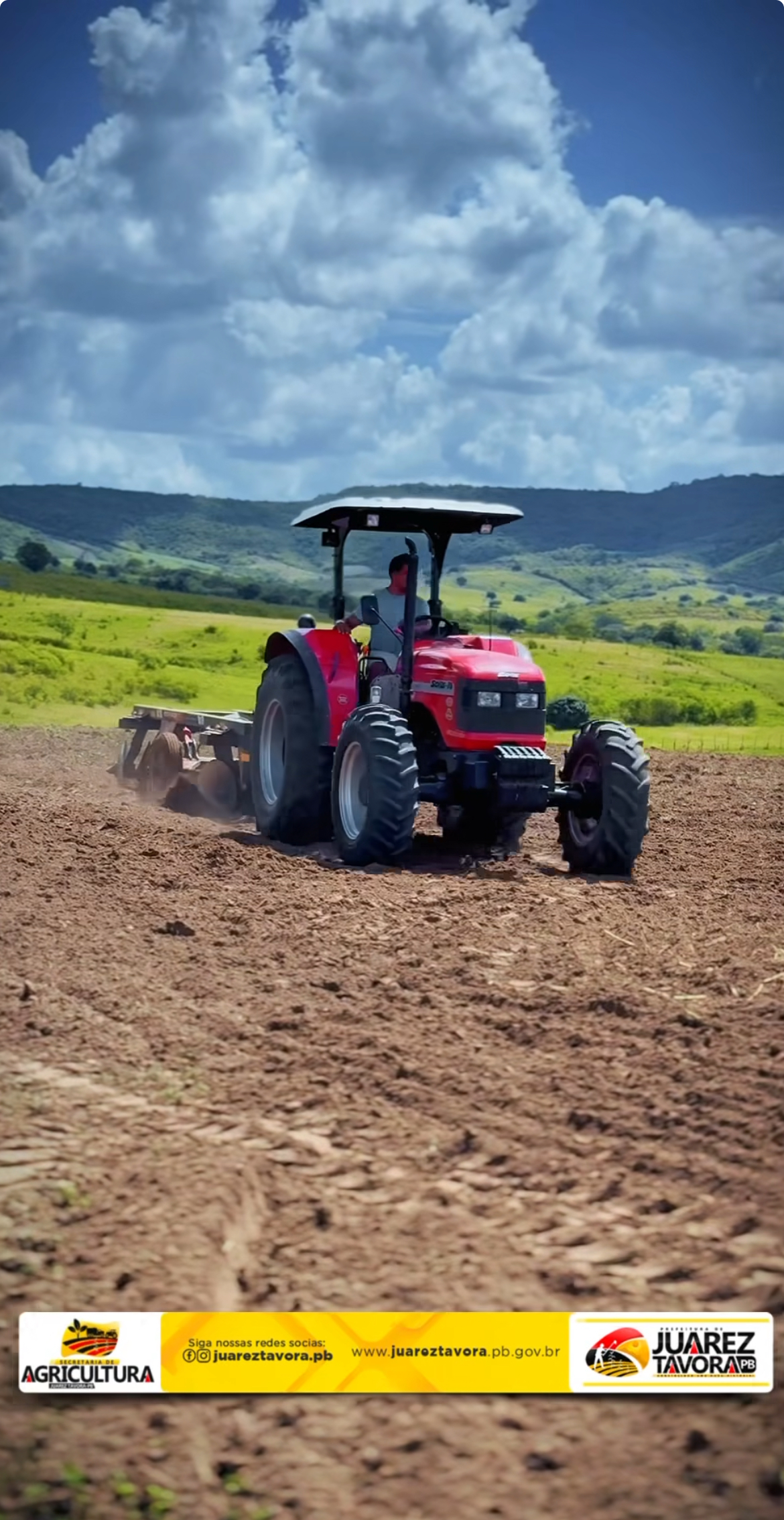 Prefeitura promove Corte de Terras para os agricultores do município